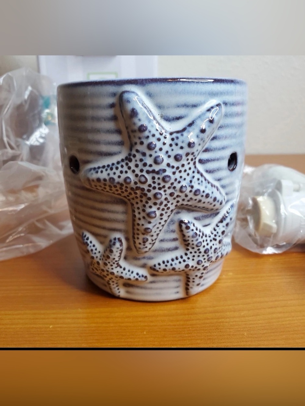 Scentsy Sea Star Starfish Plug-In Wall Wax Warmer Nightlight